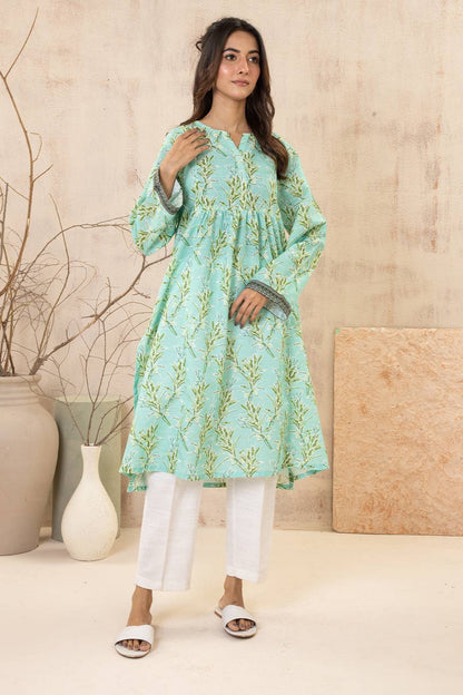 Zellbury | Winter Pret | Kurta - 2911 by Maria Faisal - Registered Vendor of : Zellbury Women - type : Essential Pret - 100% original wedding dresses