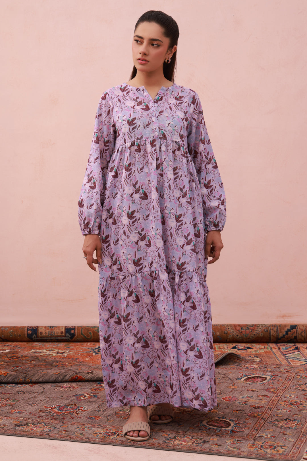 Zellbury | Winter Pret | Tunics - 2917 - Designer Dress with Intricate embroidery and embellishments. Shop elegent wedding dress at Maria Faisal.