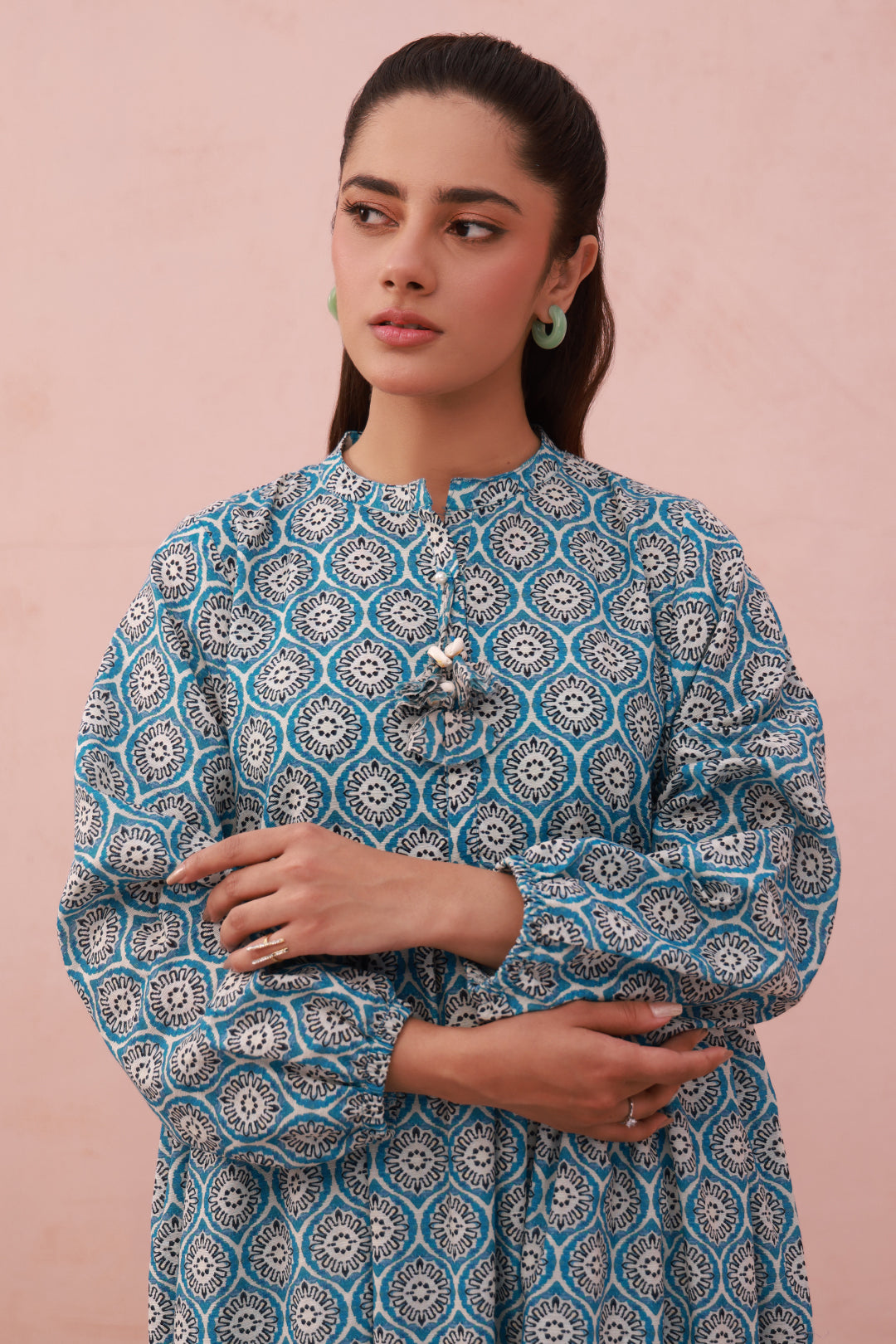 Zellbury | Winter Pret | Tunics - 2921 - Designer Dress with Intricate embroidery and embellishments. Shop elegent wedding dress at Maria Faisal.