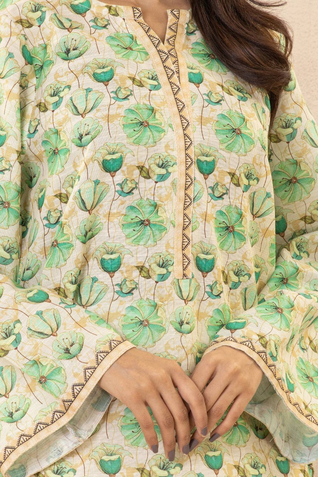 Zellbury | Winter Pret | Kurta - 2959 by Maria Faisal - Registered Vendor of : Zellbury Women - type : Essential Pret - 100% original wedding dresses