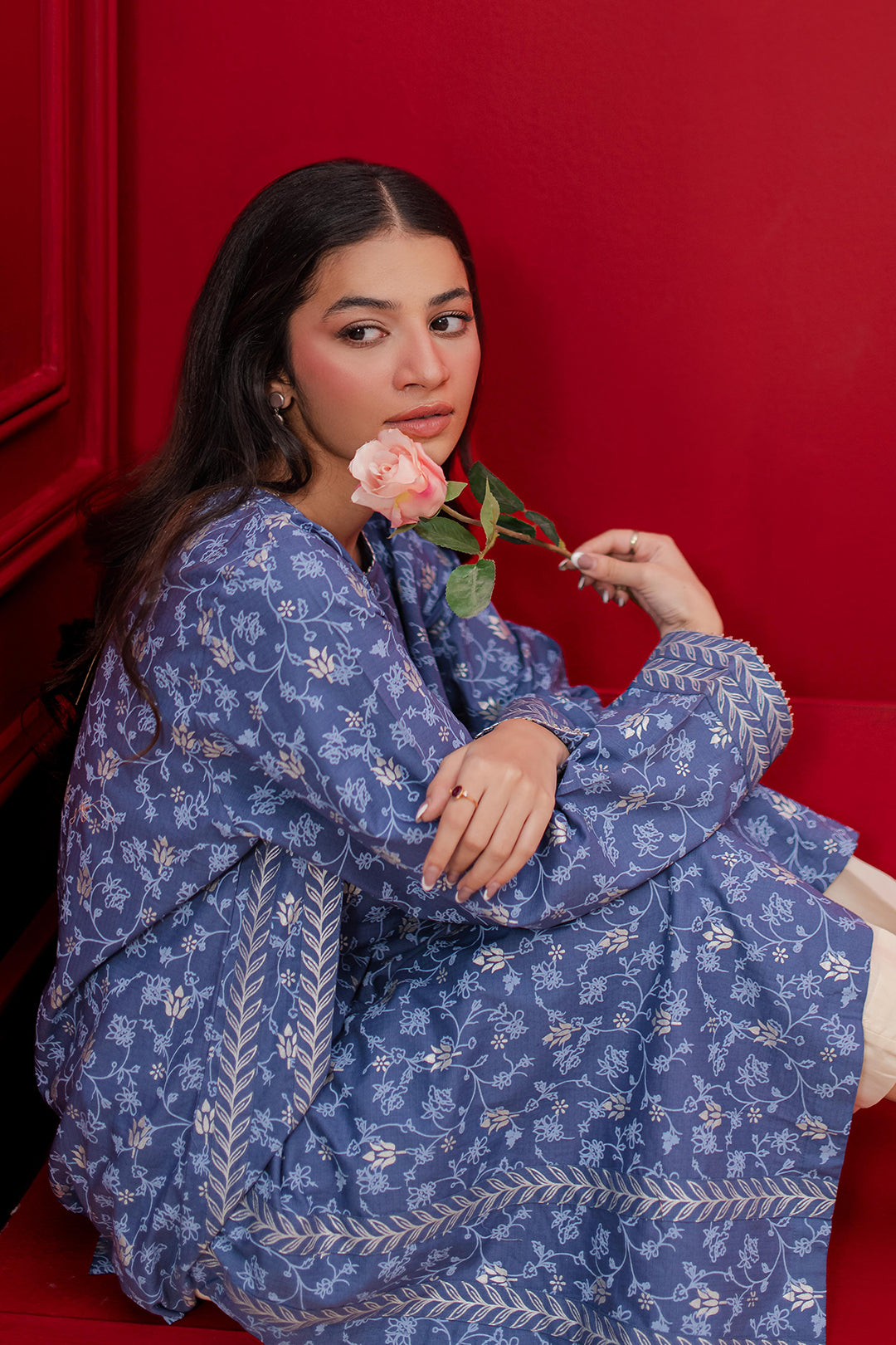 Zellbury | Winter Pret | Kurta - 2969 by Maria Faisal - Registered Vendor of : Zellbury Women - type : Essential Pret - 100% original wedding dresses