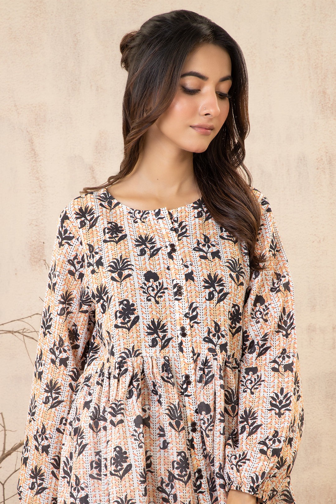 Zellbury | Winter Pret | Tunics - 2975 - Designer Dress with Intricate embroidery and embellishments. Shop elegent wedding dress at Maria Faisal.