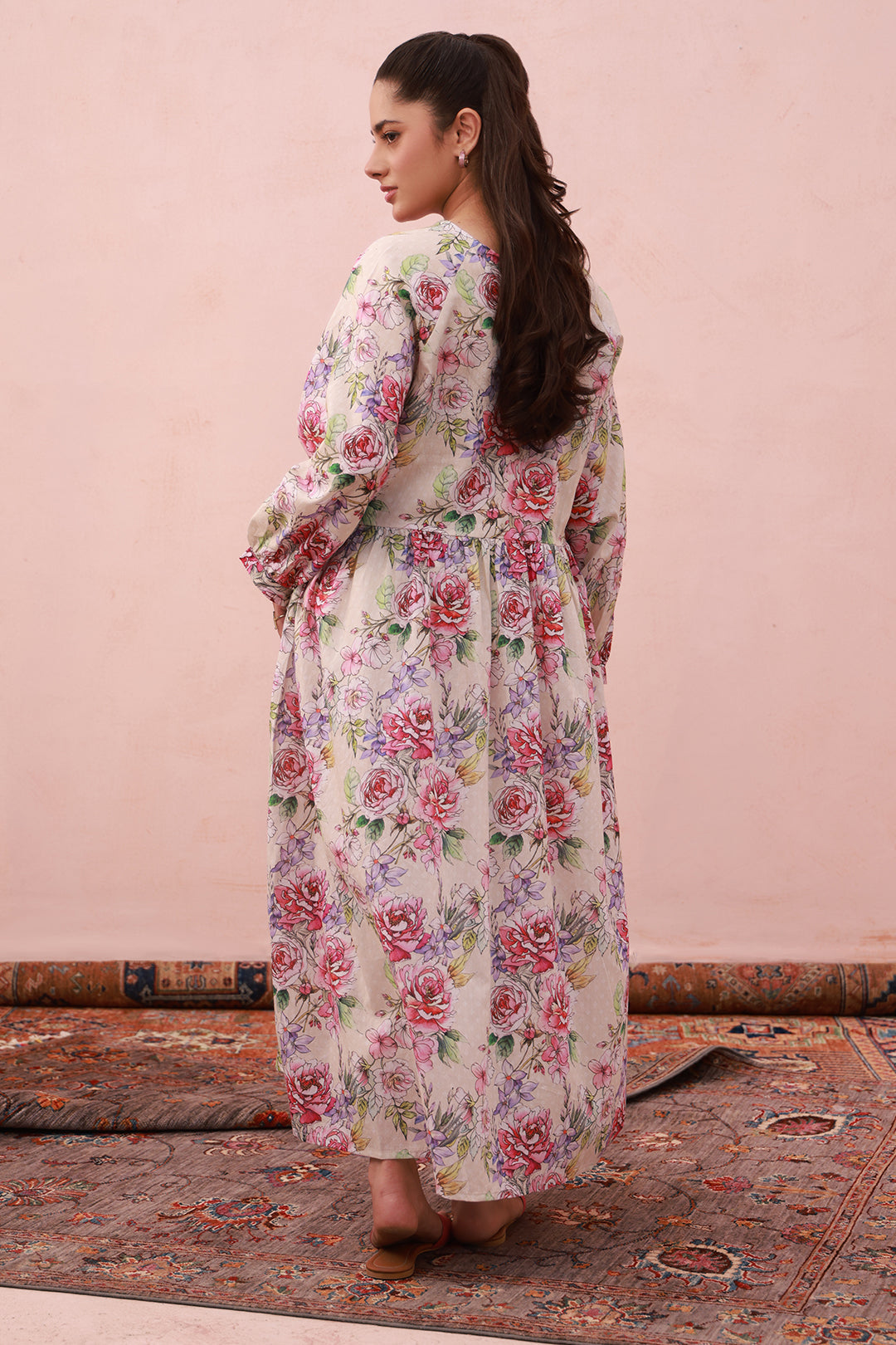 Zellbury | Winter Pret | Tunics - 2976 - Designer Dress with Intricate embroidery and embellishments. Shop elegent wedding dress at Maria Faisal.