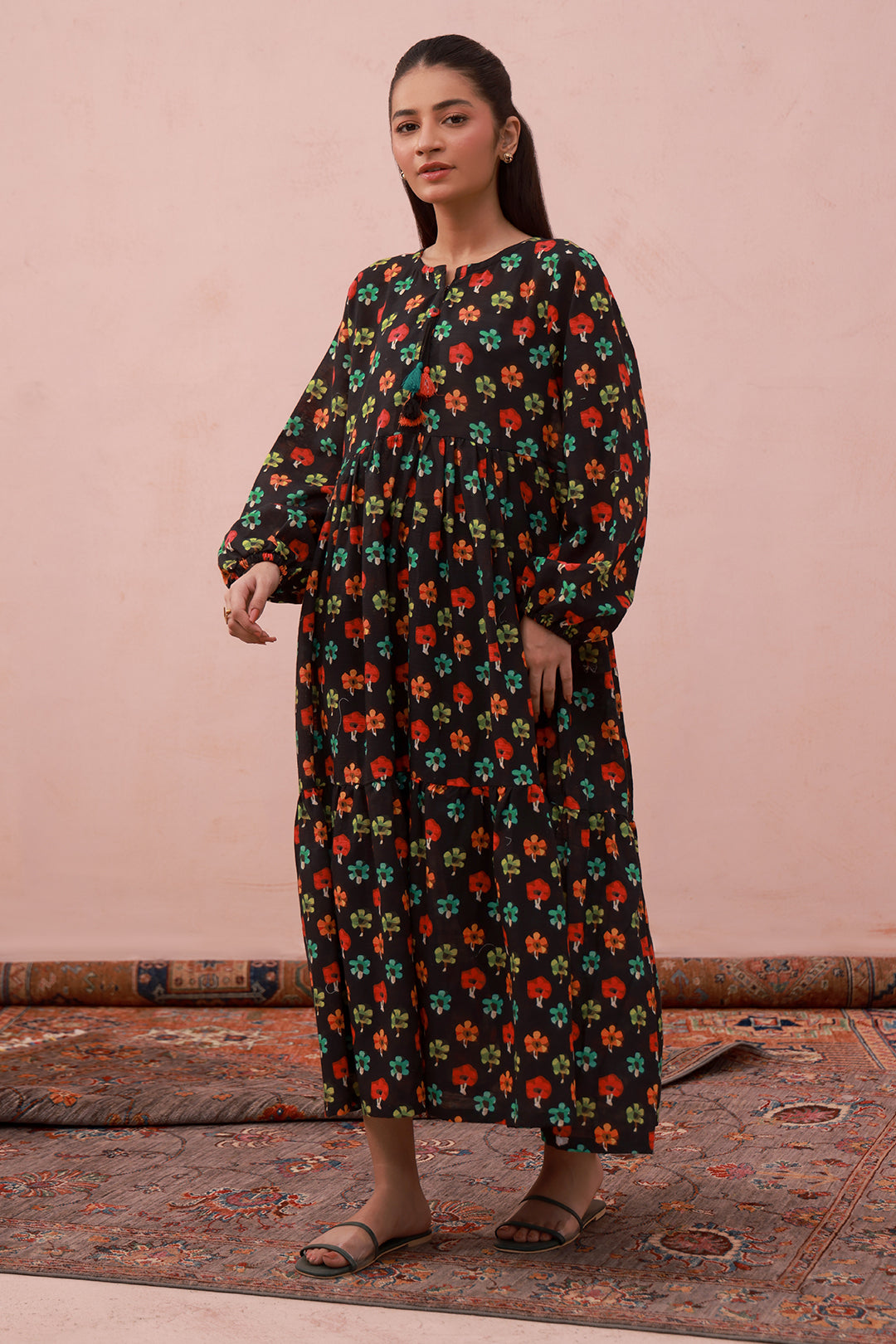 Zellbury | Winter Pret | Tunics - 2985 - Designer Dress with Intricate embroidery and embellishments. Shop elegent wedding dress at Maria Faisal.
