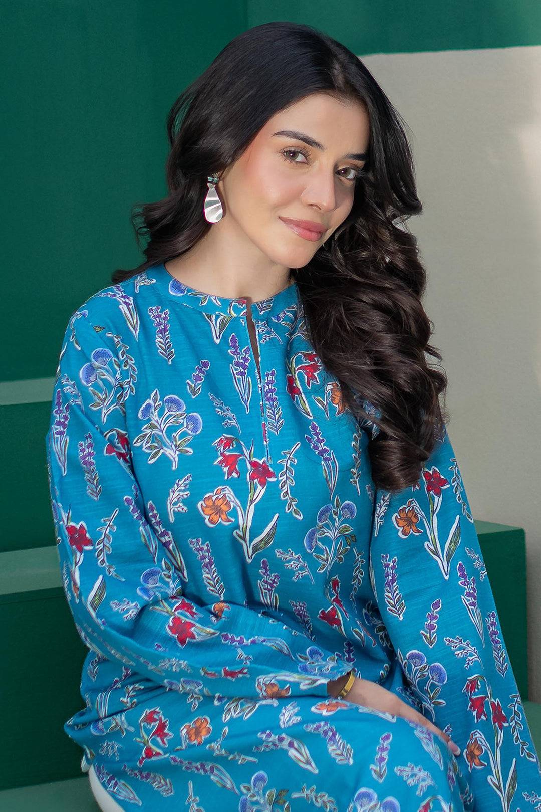 Zellbury | Winter Pret | Kurta - 3020 by Maria Faisal - Registered Vendor of : Zellbury Women - type : Essential Pret - 100% original wedding dresses