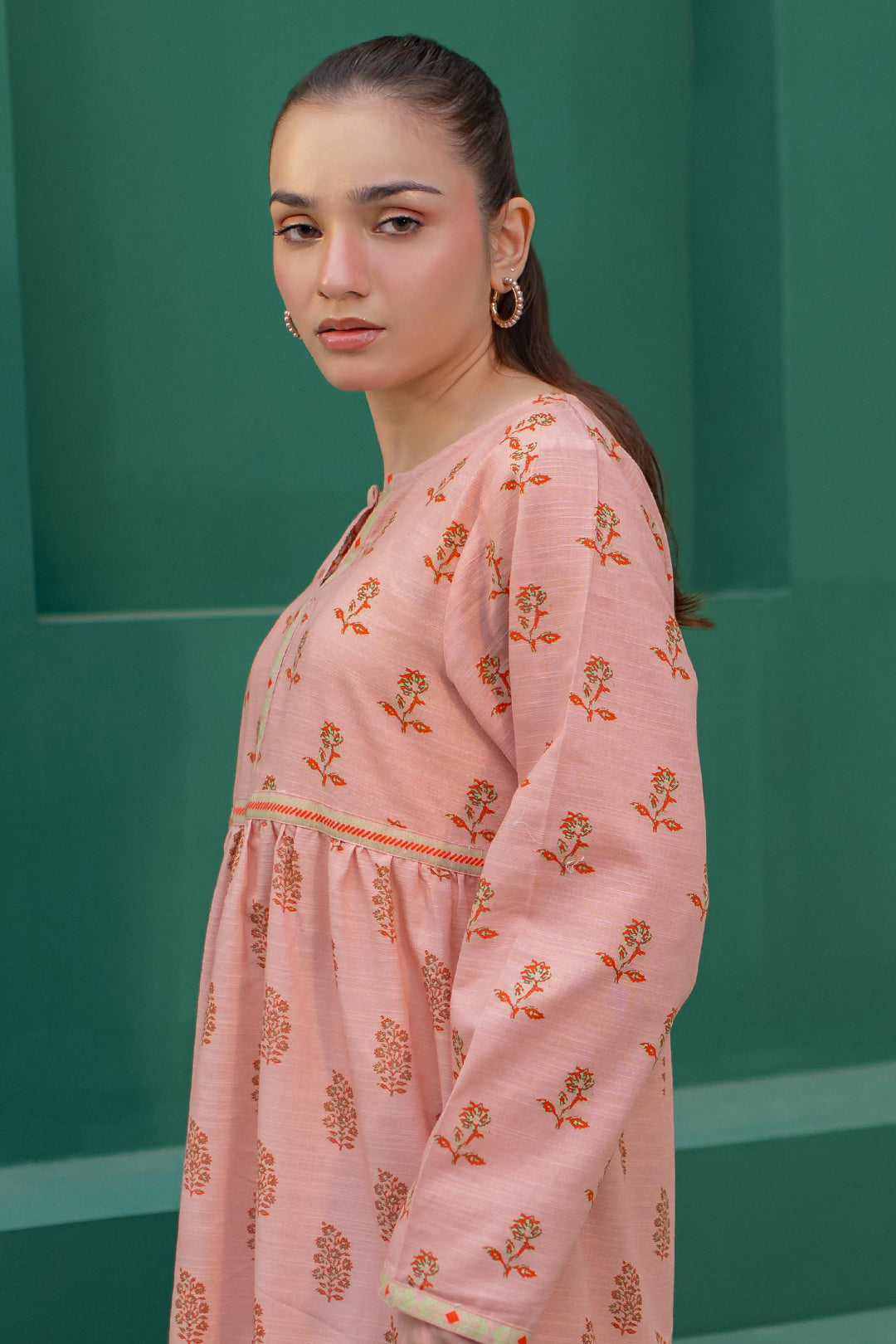 Zellbury | Winter Pret | Tunics - 3023 - Designer Dress with Intricate embroidery and embellishments. Shop elegent wedding dress at Maria Faisal.