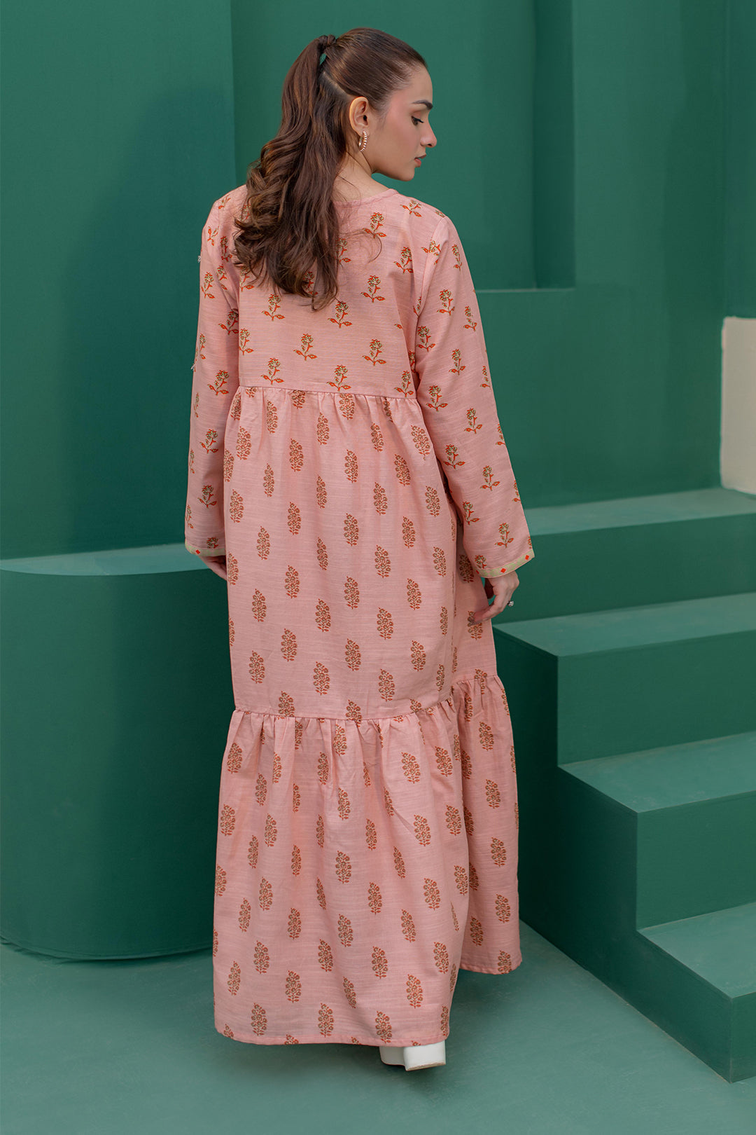 Zellbury | Winter Pret | Tunics - 3023 - Designer Dress with Intricate embroidery and embellishments. Shop elegent wedding dress at Maria Faisal.