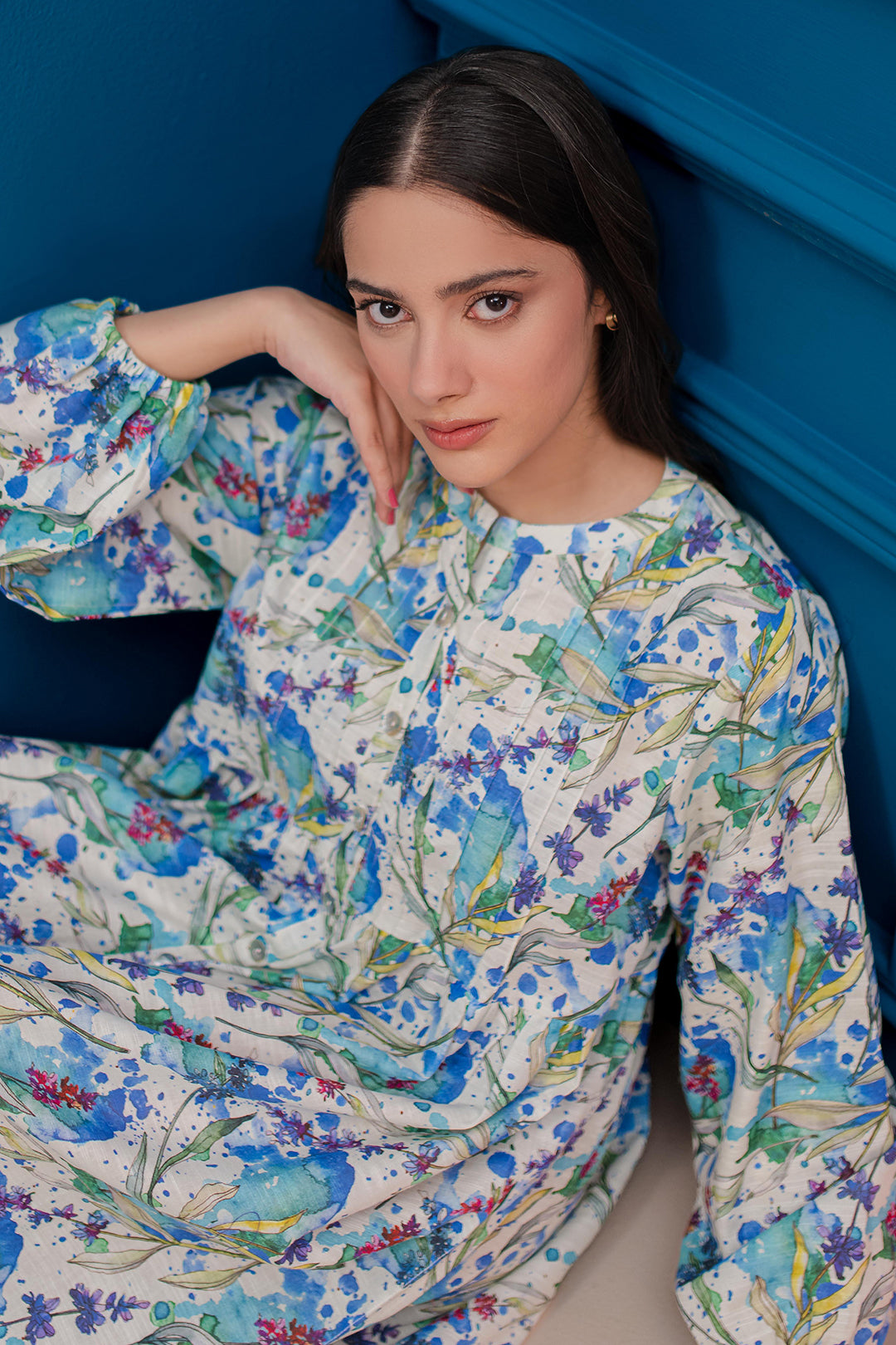 Zellbury | Winter Pret | Tunics - 3030 - Designer Dress with Intricate embroidery and embellishments. Shop elegent wedding dress at Maria Faisal.