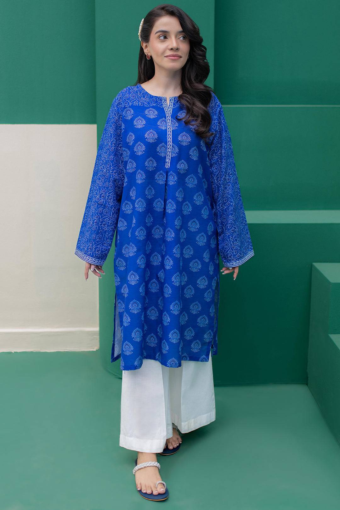 Zellbury | Winter Pret | Kurta - 3047 by Maria Faisal - Registered Vendor of : Zellbury Women - type : Essential Pret - 100% original wedding dresses