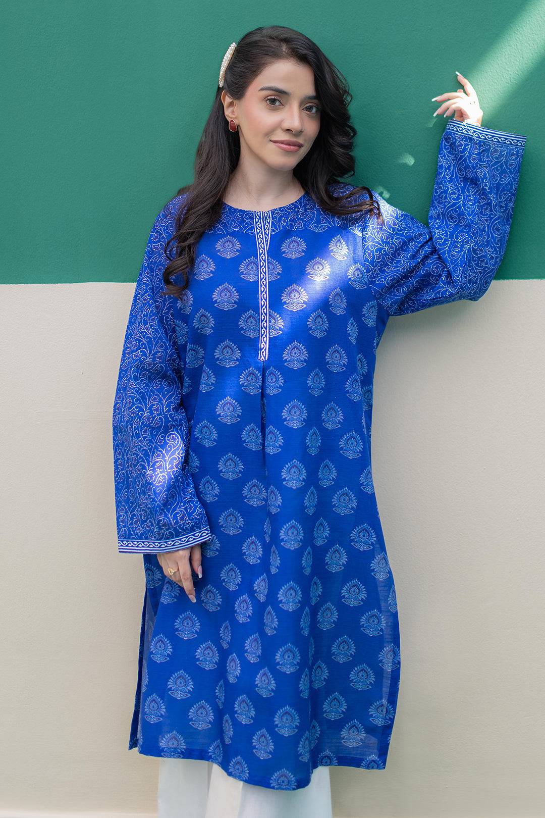 Zellbury | Winter Pret | Kurta - 3047 by Maria Faisal - Registered Vendor of : Zellbury Women - type : Essential Pret - 100% original wedding dresses