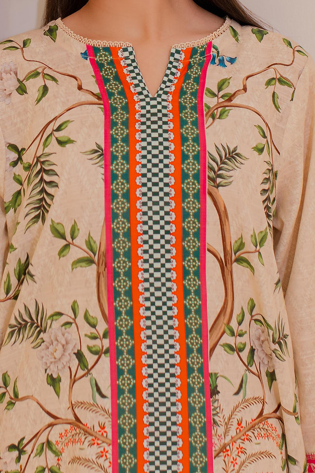 Zellbury | Winter Pret | Embroidered Kurta - 3052 - Designer Dress with Intricate embroidery and embellishments. Shop elegent wedding dress at Maria Faisal.
