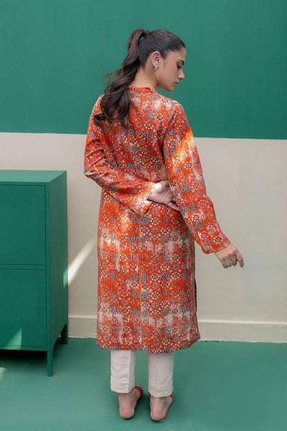 Zellbury | Winter Pret | Kurta - 3077 by Maria Faisal - Registered Vendor of : Zellbury Women - type : Essential Pret - 100% original wedding dresses