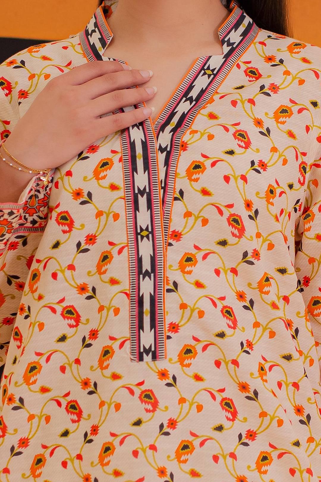 Zellbury | Winter Pret | Kurta - 3078 by Maria Faisal - Registered Vendor of : Zellbury Women - type : Essential Pret - 100% original wedding dresses