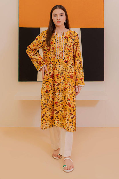 Zellbury | Winter Pret | Kurta - 3079 by Maria Faisal - Registered Vendor of : Zellbury Women - type : Essential Pret - 100% original wedding dresses