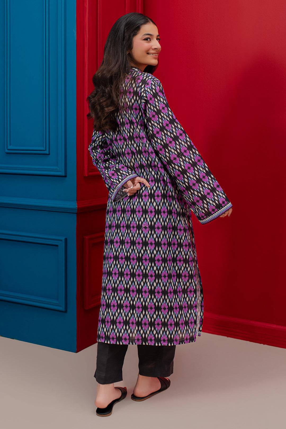 Zellbury | Winter Pret | Kurta - 3097 by Maria Faisal - Registered Vendor of : Zellbury Women - type : Essential Pret - 100% original wedding dresses