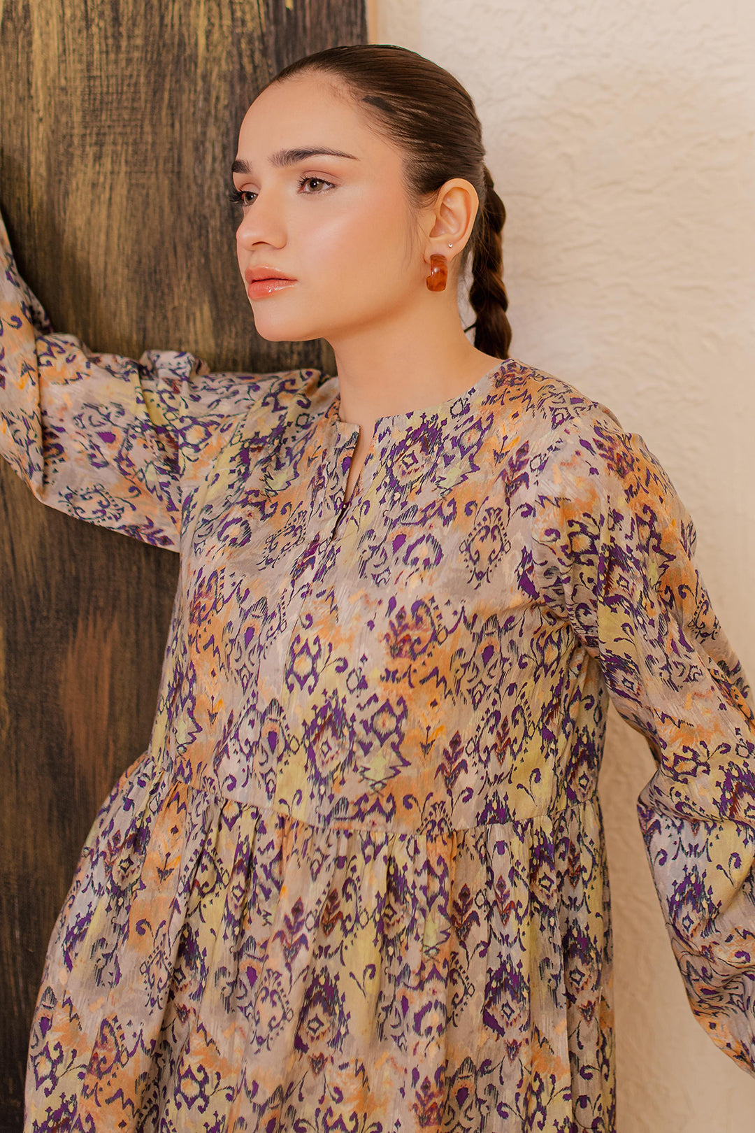 Zellbury | Winter Pret | Tunics - 3133 - Designer Dress with Intricate embroidery and embellishments. Shop elegent wedding dress at Maria Faisal.