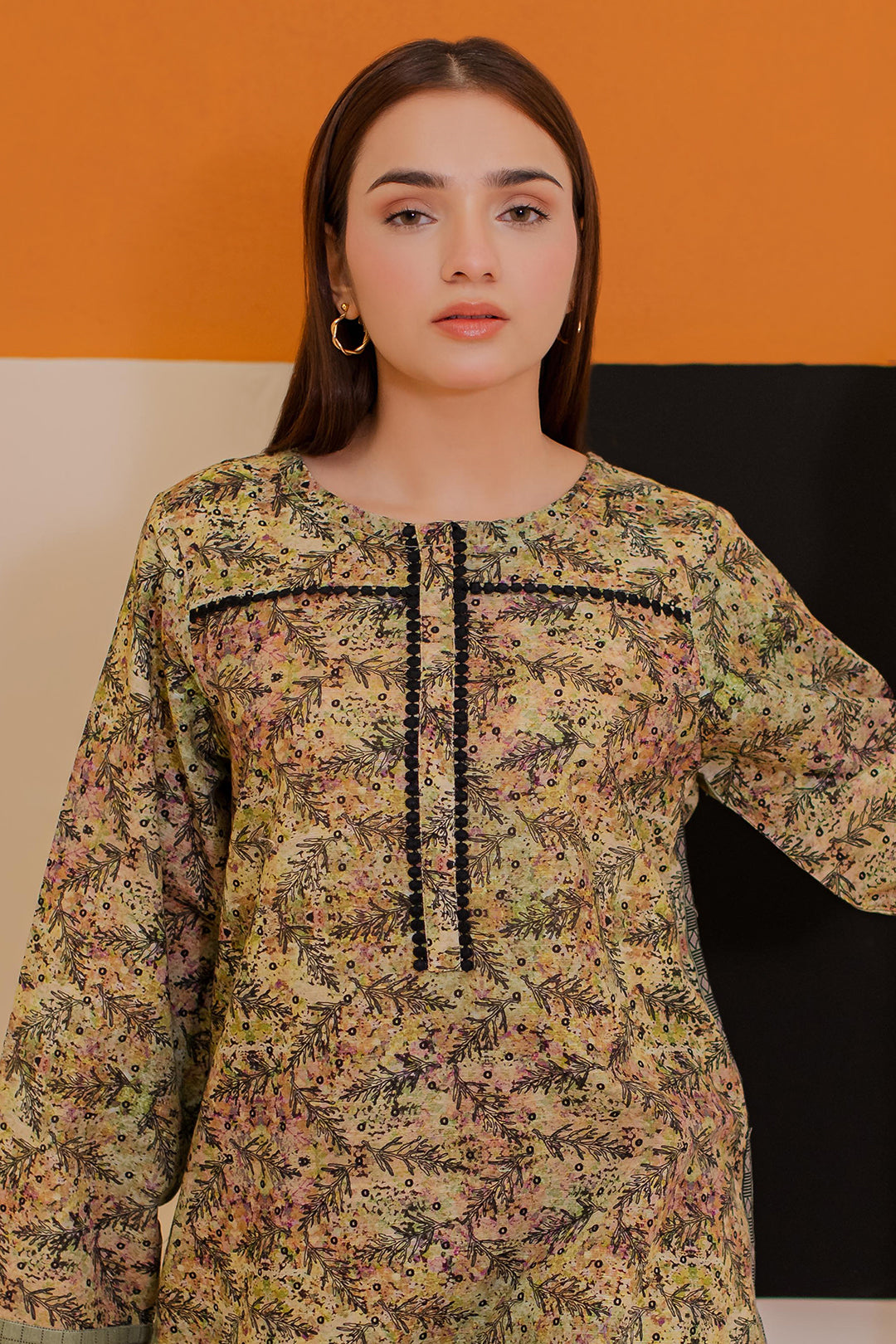 Zellbury | Winter Pret | Kurta Trouser - 2927 - Designer Dress with Intricate embroidery and embellishments. Shop elegent wedding dress at Maria Faisal.