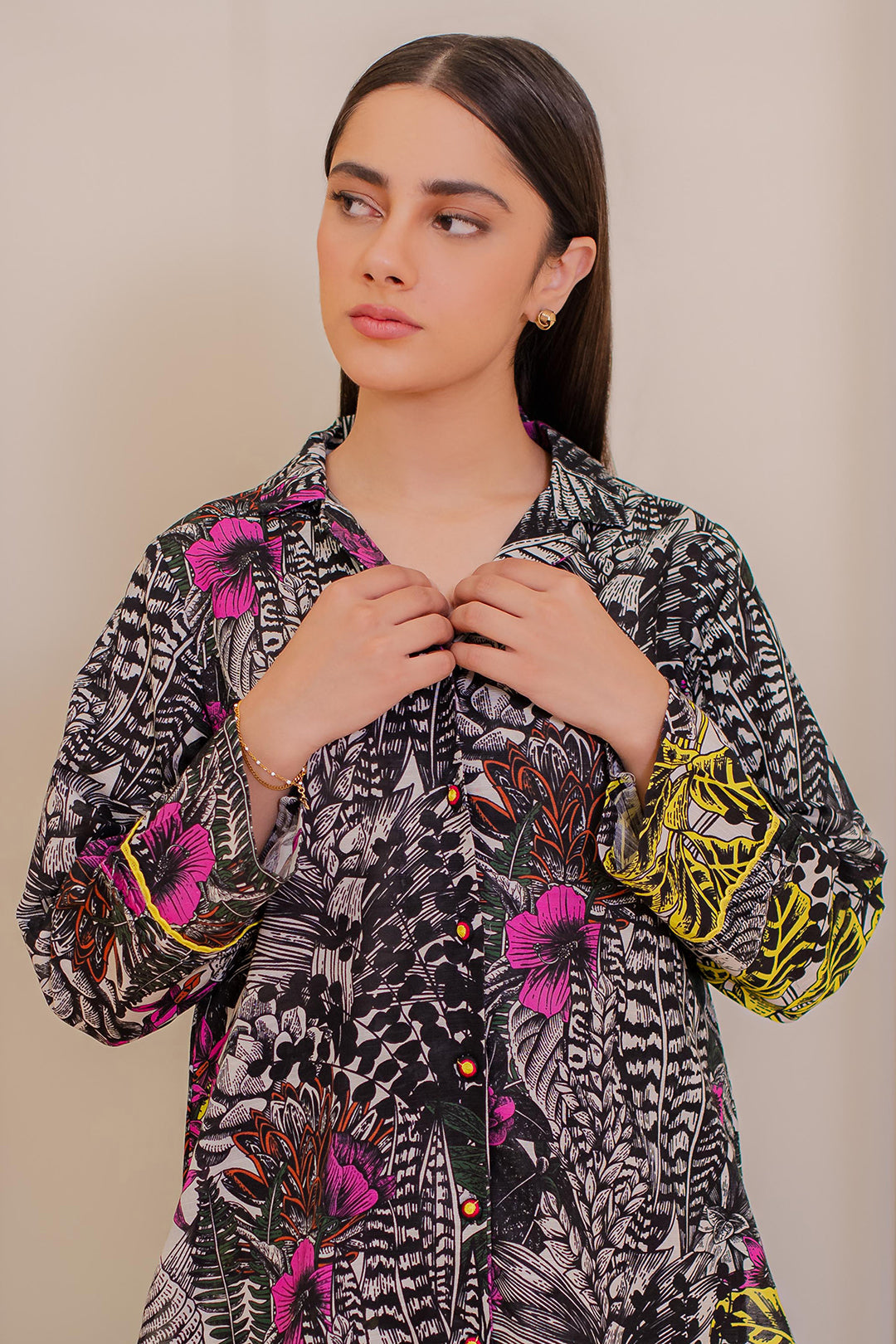 Zellbury | Winter Pret | Kurta Trouser - 2928 - Designer Dress with Intricate embroidery and embellishments. Shop elegent wedding dress at Maria Faisal.