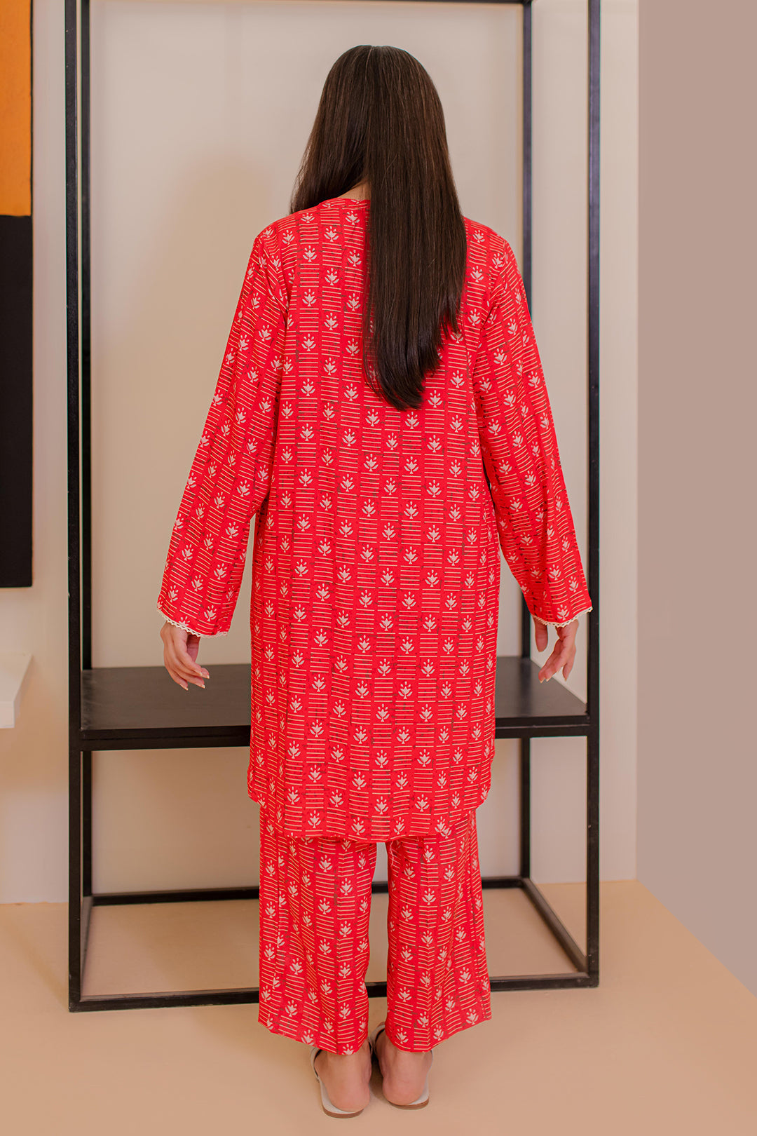 Zellbury | Winter Pret | Kurta Trouser - 2931 - Designer Dress with Intricate embroidery and embellishments. Shop elegent wedding dress at Maria Faisal.