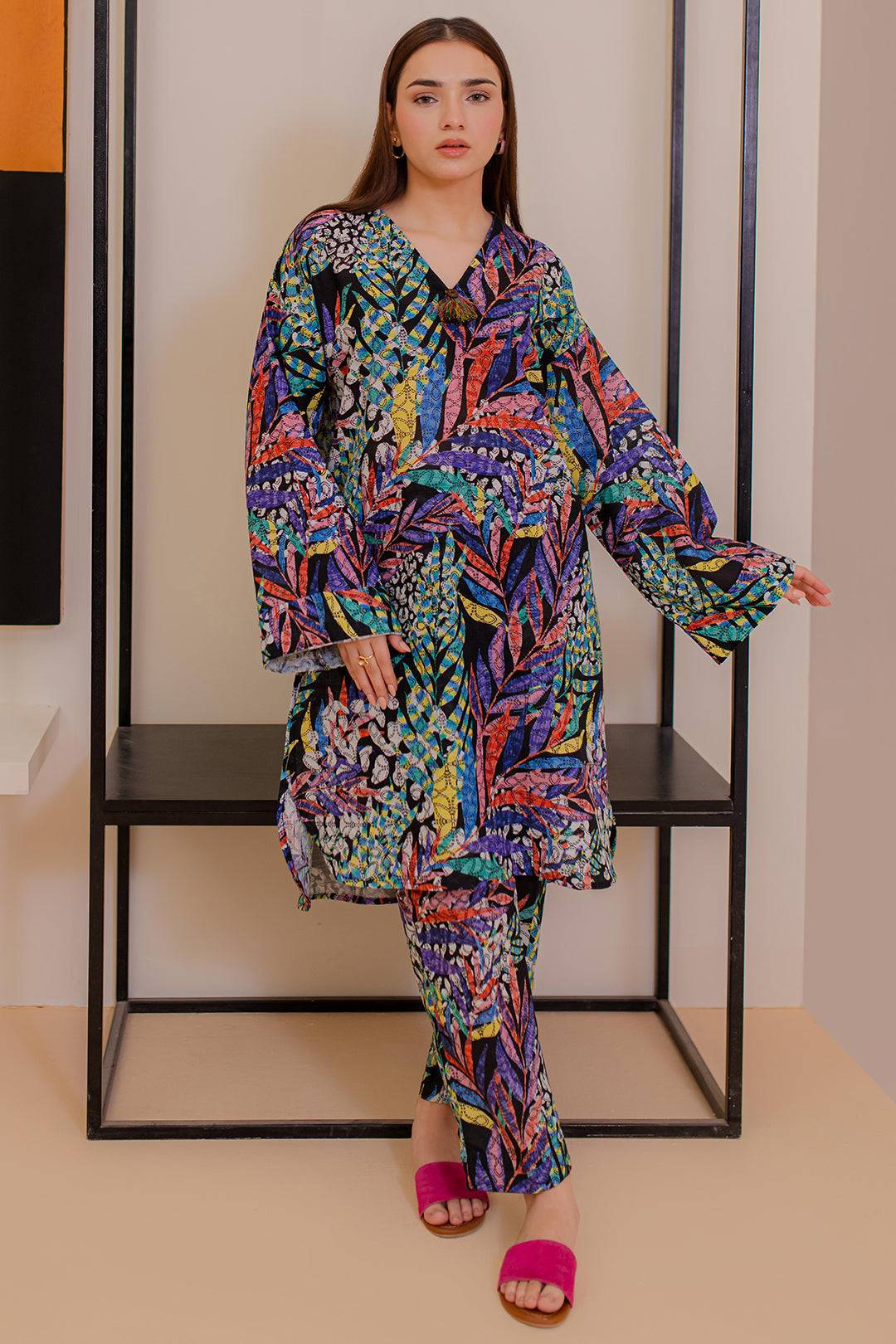 Zellbury | Winter Pret | Kurta Trouser - 2934 by Maria Faisal - Registered Vendor of : Zellbury Women - type : Essential Pret - 100% original wedding dresses