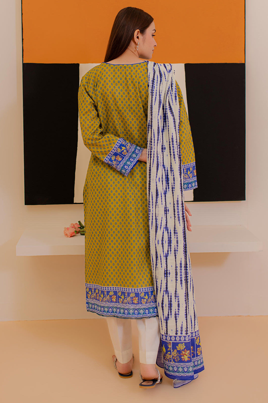 Zellbury | Winter Pret | Kurta Dupatta - 3032 - Designer Dress with Intricate embroidery and embellishments. Shop elegent wedding dress at Maria Faisal.