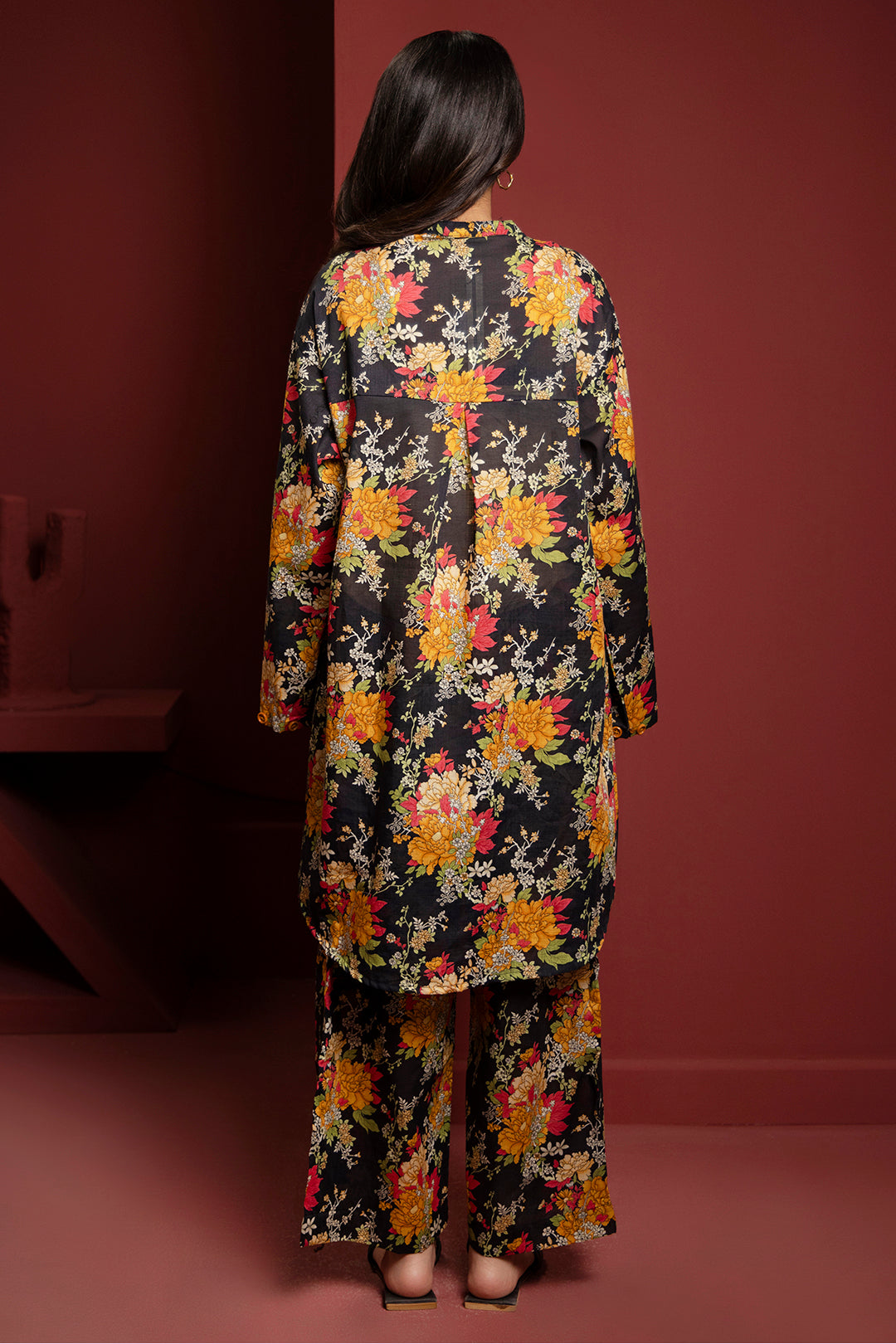 Zellbury | Winter Pret | Kurta Trouser - 3034 - Designer Dress with Intricate embroidery and embellishments. Shop elegent wedding dress at Maria Faisal.