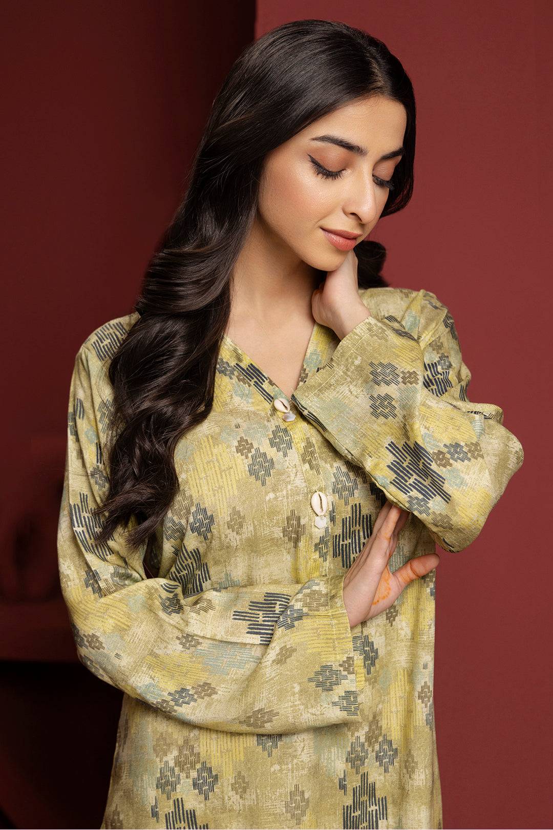 Zellbury | Winter Pret | Kurta Trouser - 3035 by Maria Faisal - Registered Vendor of : Zellbury Women - type : Essential Pret - 100% original wedding dresses