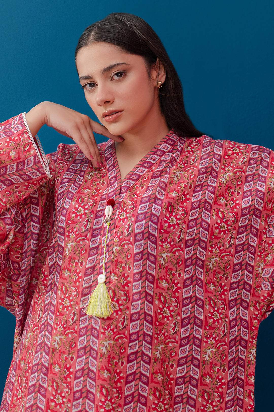 Zellbury | Winter Pret | Kurta Trouser - 3082 - Designer Dress with Intricate embroidery and embellishments. Shop elegent wedding dress at Maria Faisal.