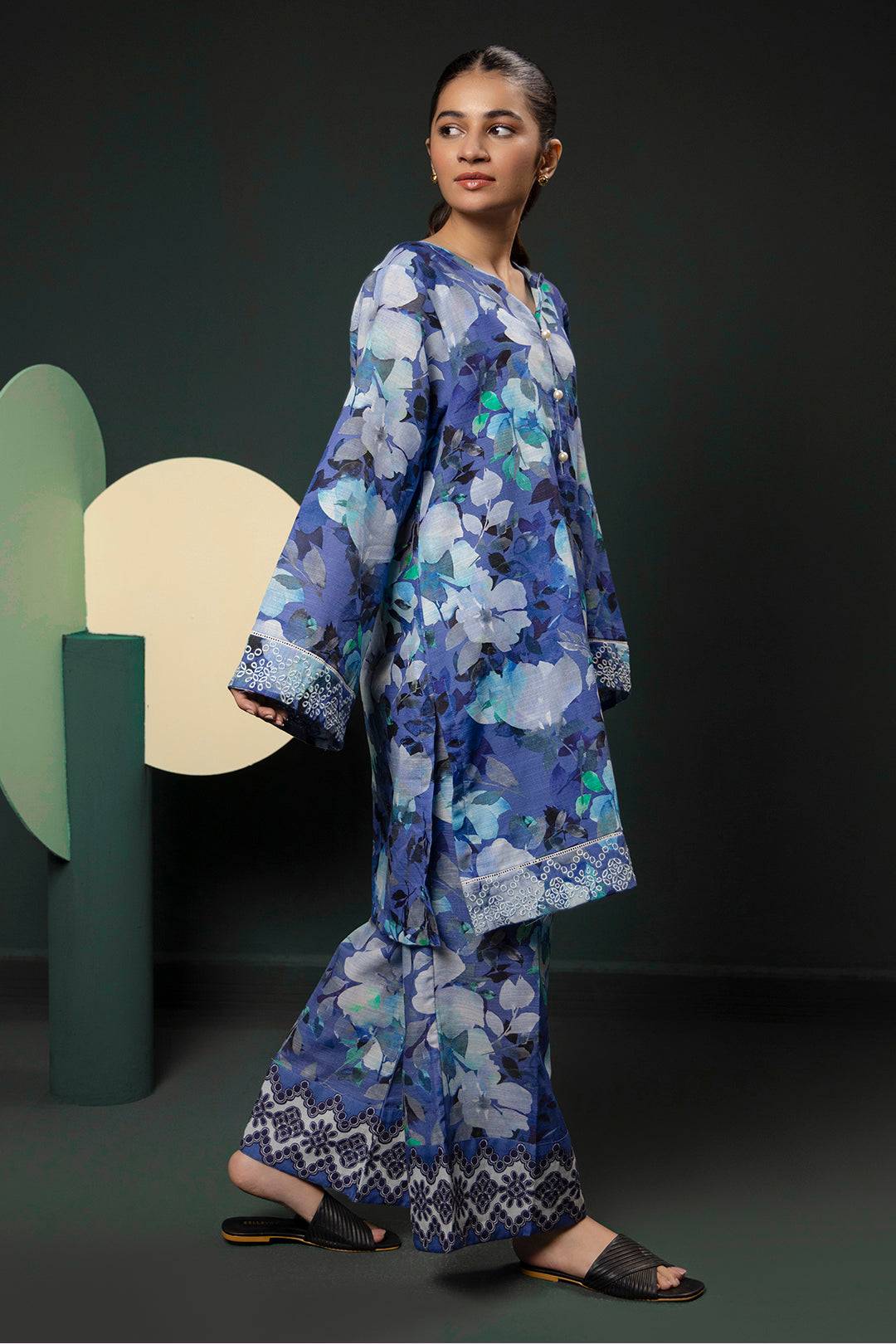 Zellbury | Winter Pret | Kurta Trouser - 3086 by Maria Faisal - Registered Vendor of : Zellbury Women - type : Essential Pret - 100% original wedding dresses