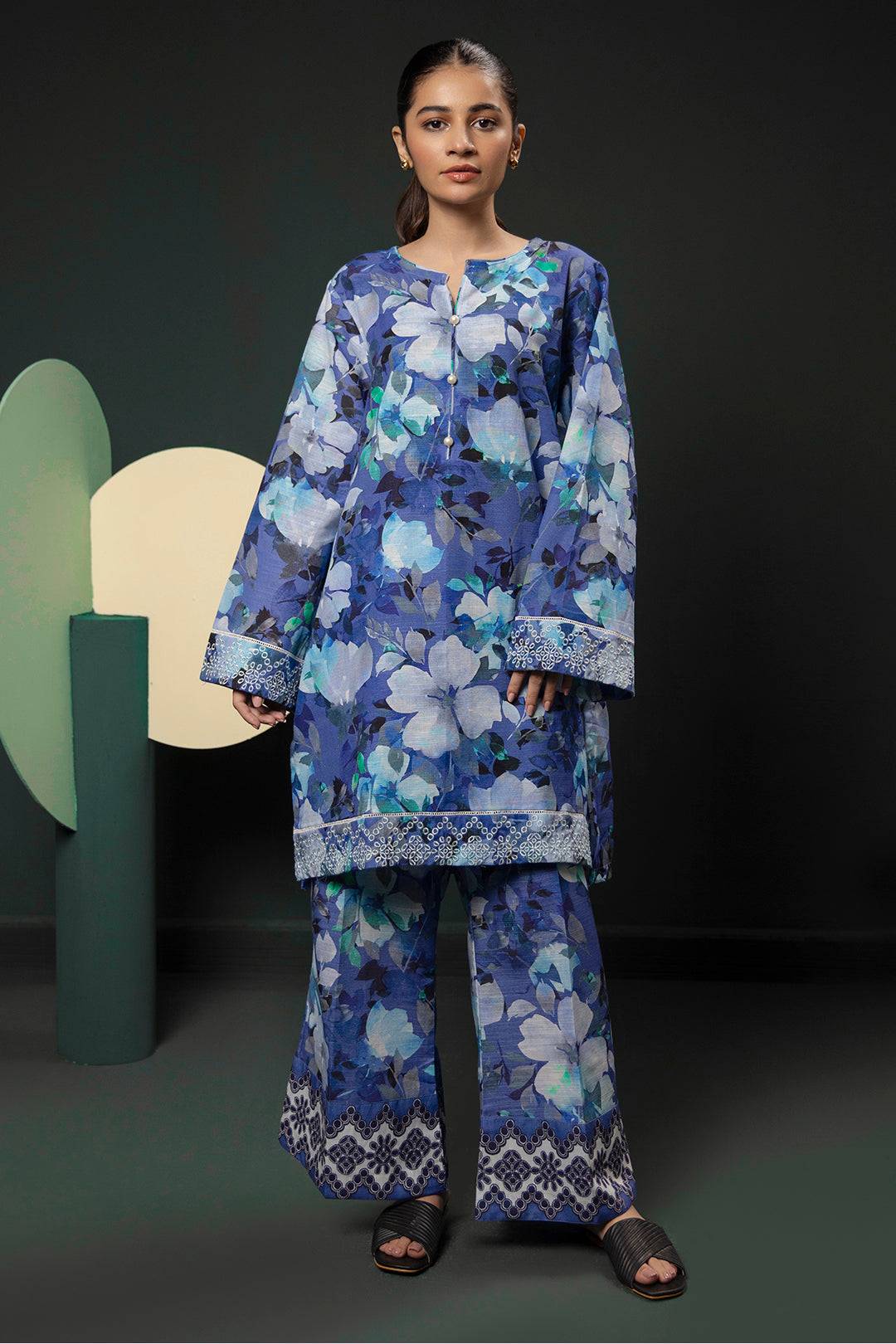 Zellbury | Winter Pret | Kurta Trouser - 3086 by Maria Faisal - Registered Vendor of : Zellbury Women - type : Essential Pret - 100% original wedding dresses