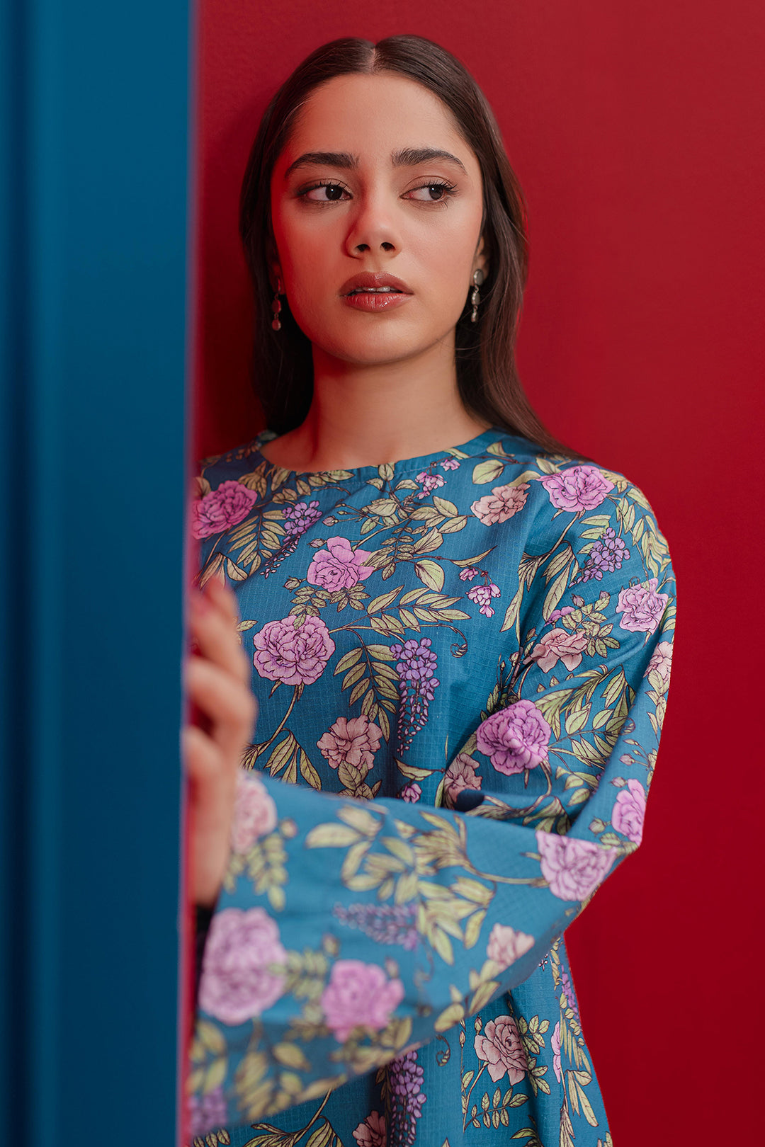 Zellbury | Winter Pret | Kurta Trouser - 3106 - Designer Dress with Intricate embroidery and embellishments. Shop elegent wedding dress at Maria Faisal.