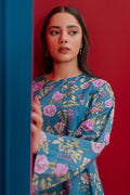 Zellbury | Winter Pret | Kurta Trouser - 3106 - Designer Dress with Intricate embroidery and embellishments. Shop elegent wedding dress at Maria Faisal.