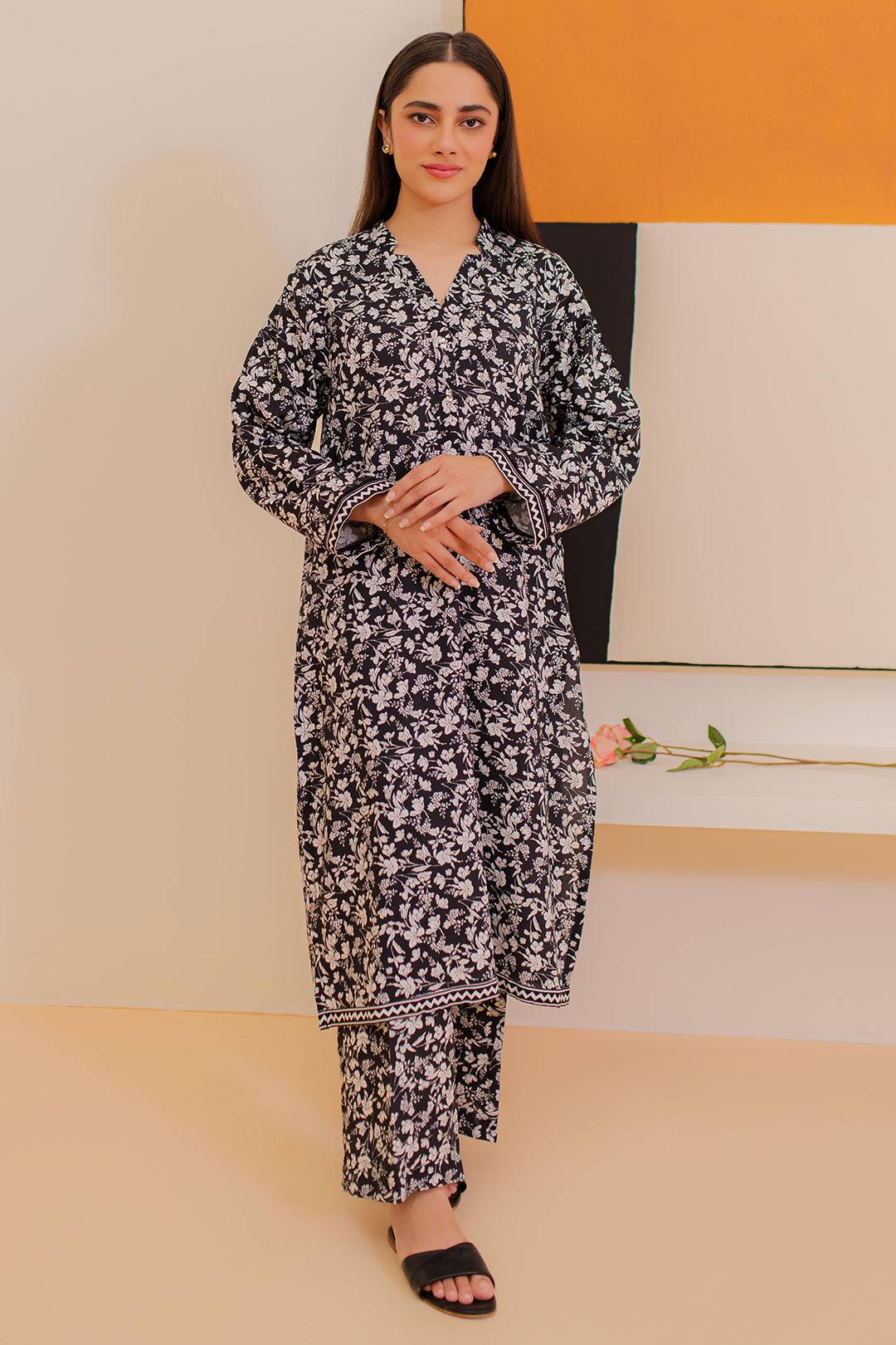 Zellbury | Winter Pret | Kurta Trouser - 3109 by Maria Faisal - Registered Vendor of : Zellbury Women - type : Essential Pret - 100% original wedding dresses