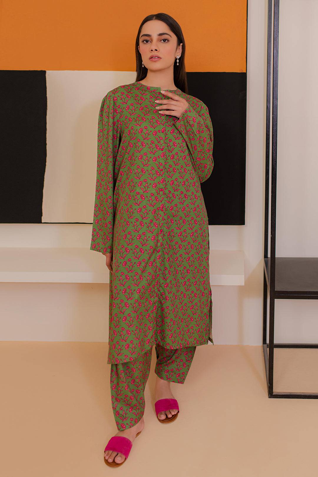 Zellbury | Winter Pret | Kurta Trouser - 3137 by Maria Faisal - Registered Vendor of : Zellbury Women - type : Essential Pret - 100% original wedding dresses