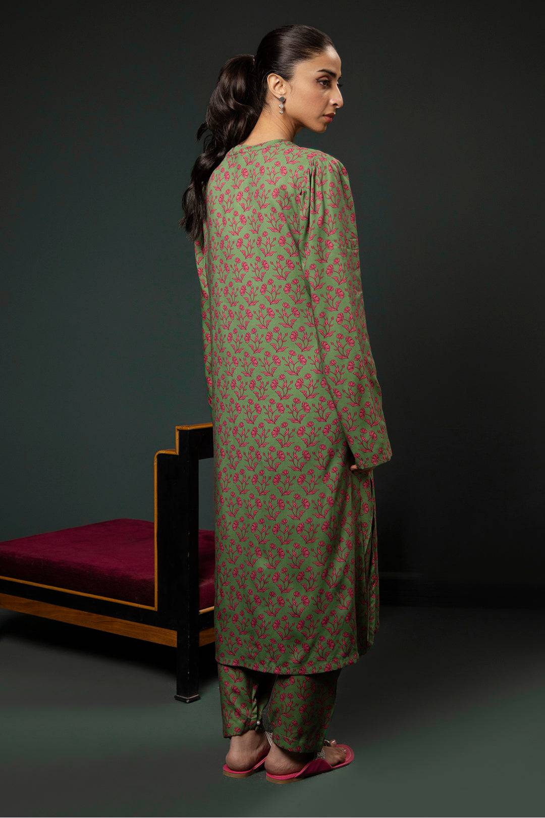Zellbury | Winter Pret | Kurta Trouser - 3137 by Maria Faisal - Registered Vendor of : Zellbury Women - type : Essential Pret - 100% original wedding dresses