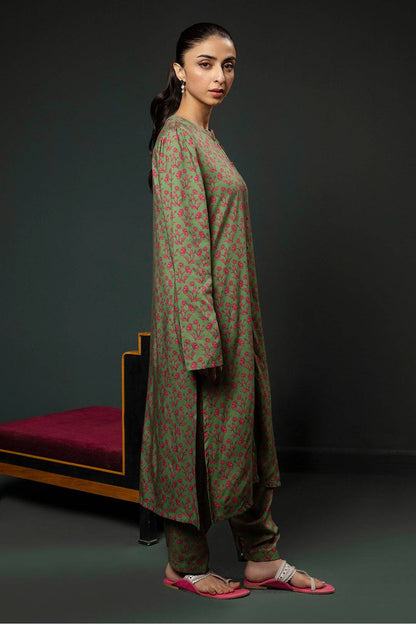 Zellbury | Winter Pret | Kurta Trouser - 3137 by Maria Faisal - Registered Vendor of : Zellbury Women - type : Essential Pret - 100% original wedding dresses