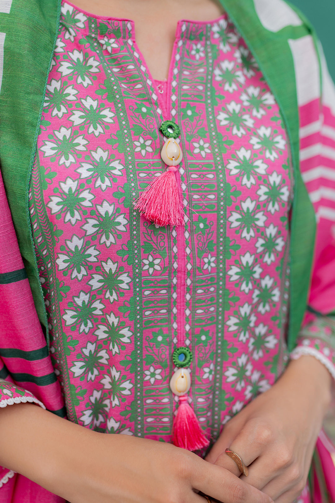 Zellbury | Winter Pret | Kurta Dupatta Trouser - 2949 - Designer Dress with Intricate embroidery and embellishments. Shop elegent wedding dress at Maria Faisal.
