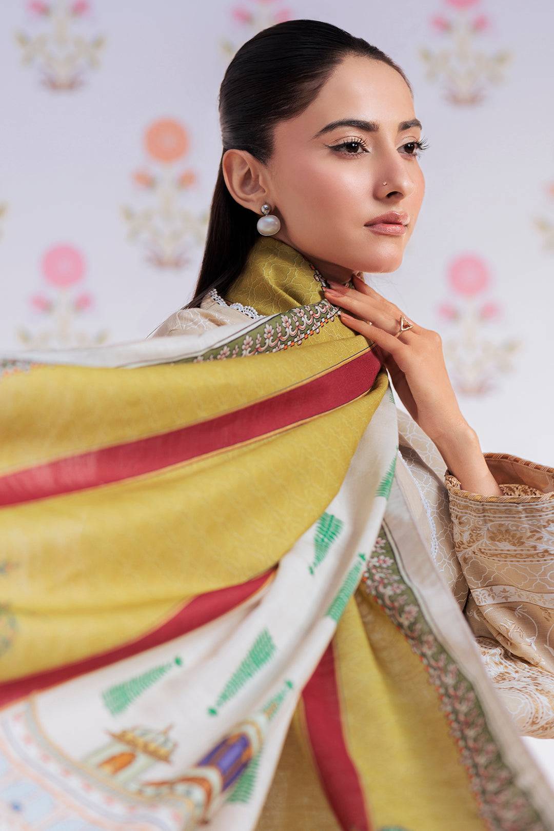 Zellbury | Winter Pret | Embroidered Kurta Dupatta Trouser - 2950 by Maria Faisal - Registered Vendor of : Zellbury Women - type : Essential Pret - 100% original wedding dresses