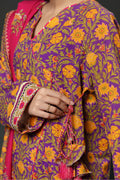Zellbury | Winter Pret | Kurta Dupatta Trouser - 3006 - Designer Dress with Intricate embroidery and embellishments. Shop elegent wedding dress at Maria Faisal.