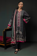 Zellbury | Winter Pret | Kurta Shawl Trouser - 3008 - Designer Dress with Intricate embroidery and embellishments. Shop elegent wedding dress at Maria Faisal.