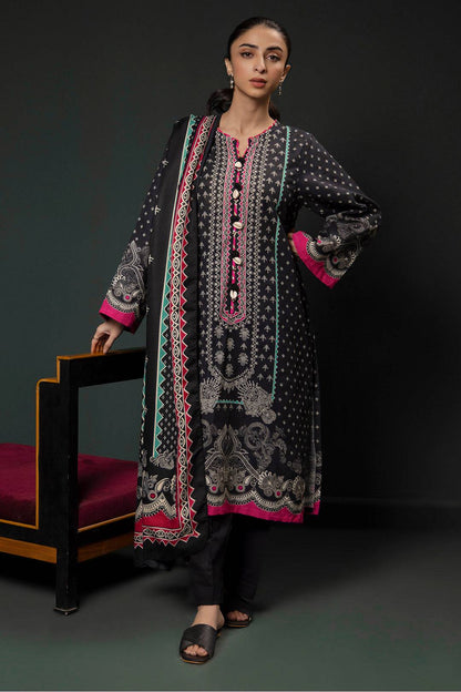 Zellbury | Winter Pret | Kurta Shawl Trouser - 3008 by Maria Faisal - Registered Vendor of : Zellbury Women - type : Essential Pret - 100% original wedding dresses