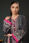 Zellbury | Winter Pret | Kurta Shawl Trouser - 3008 - Designer Dress with Intricate embroidery and embellishments. Shop elegent wedding dress at Maria Faisal.