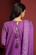 Zellbury | Winter Pret | Kurta Dupatta Trouser - 3072 - Designer Dress with Intricate embroidery and embellishments. Shop elegent wedding dress at Maria Faisal.