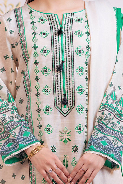 Zellbury | Winter Pret | Embroidered Kurta Dupatta Trouser - 3075 by Maria Faisal - Registered Vendor of : Zellbury Women - type : Essential Pret - 100% original wedding dresses