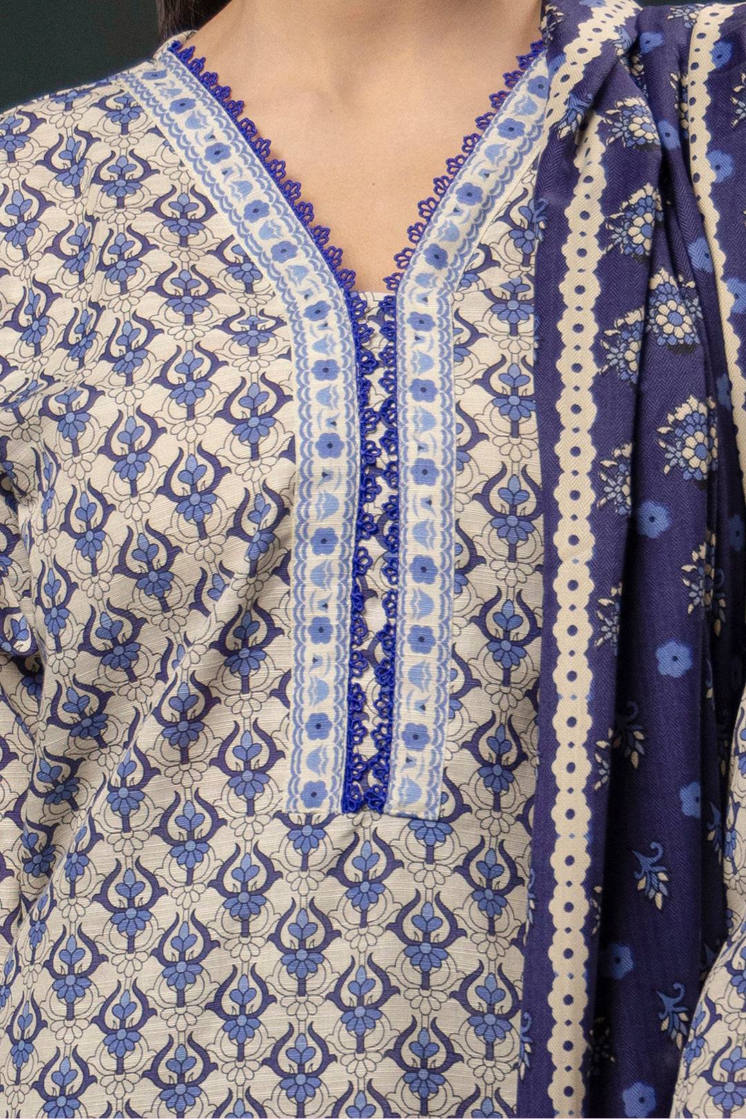 Zellbury | Winter Pret | Kurta Shawl Trouser - 3153 by Maria Faisal - Registered Vendor of : Zellbury Women - type : Essential Pret - 100% original wedding dresses