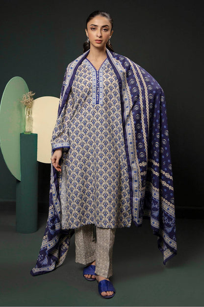 Zellbury | Winter Pret | Kurta Shawl Trouser - 3153 by Maria Faisal - Registered Vendor of : Zellbury Women - type : Essential Pret - 100% original wedding dresses