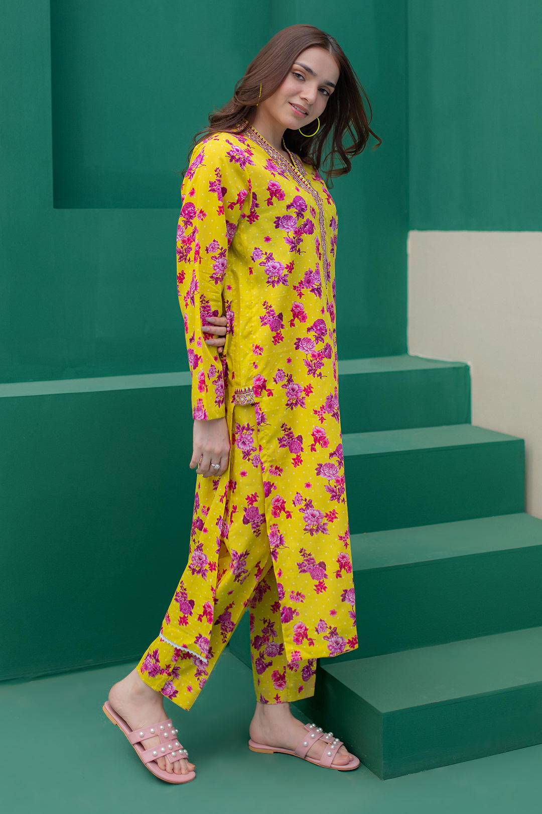 Zellbury | Summer Pret | Kurta Trouser - 2822 by Maria Faisal - Registered Vendor of : Zellbury Women - type : Essential Pret - 100% original wedding dresses