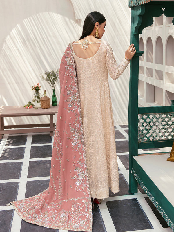 Gulaal | Wedding Formals | GL-WS-22V1-34 (PISHWAS AND CHOORIDAAR PYJAMA) - Designer Dress with Intricate embroidery and embellishments. Shop elegent wedding dress at Maria Faisal.