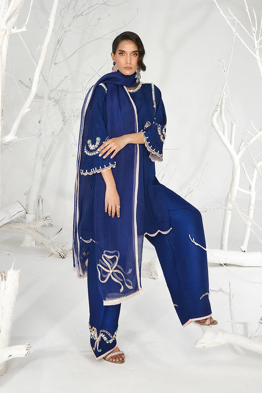 Wardha Saleem | Zimal Silk Edit | Zeina - Ladies Clothes - Maria Faisal