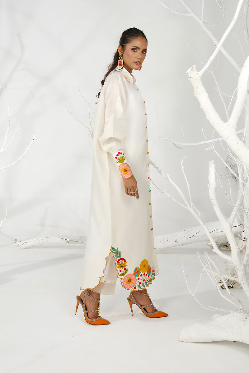 Wardha Saleem | Zimal Silk Edit | Nia (Pure Raw-Silk)